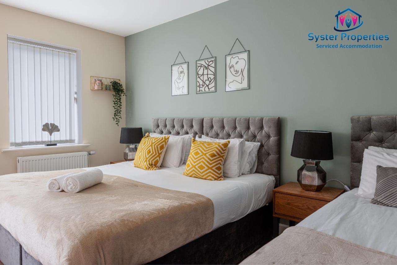 Syster Properties Serviced Accommodation Leicester 5 Bedroom House Glen View Dış mekan fotoğraf