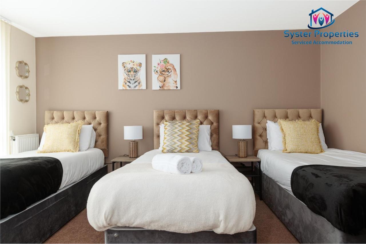 Syster Properties Serviced Accommodation Leicester 5 Bedroom House Glen View Dış mekan fotoğraf
