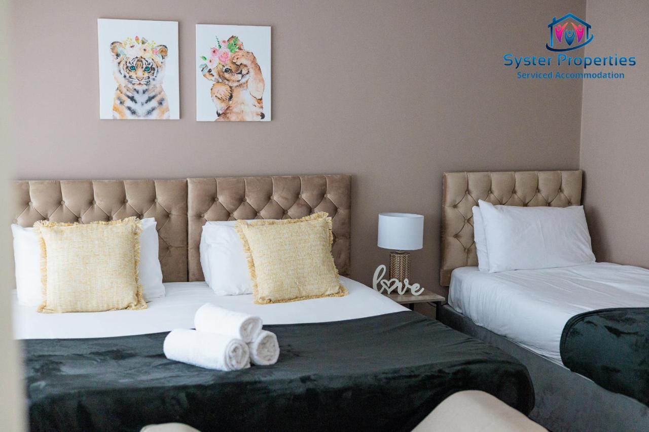 Syster Properties Serviced Accommodation Leicester 5 Bedroom House Glen View Dış mekan fotoğraf
