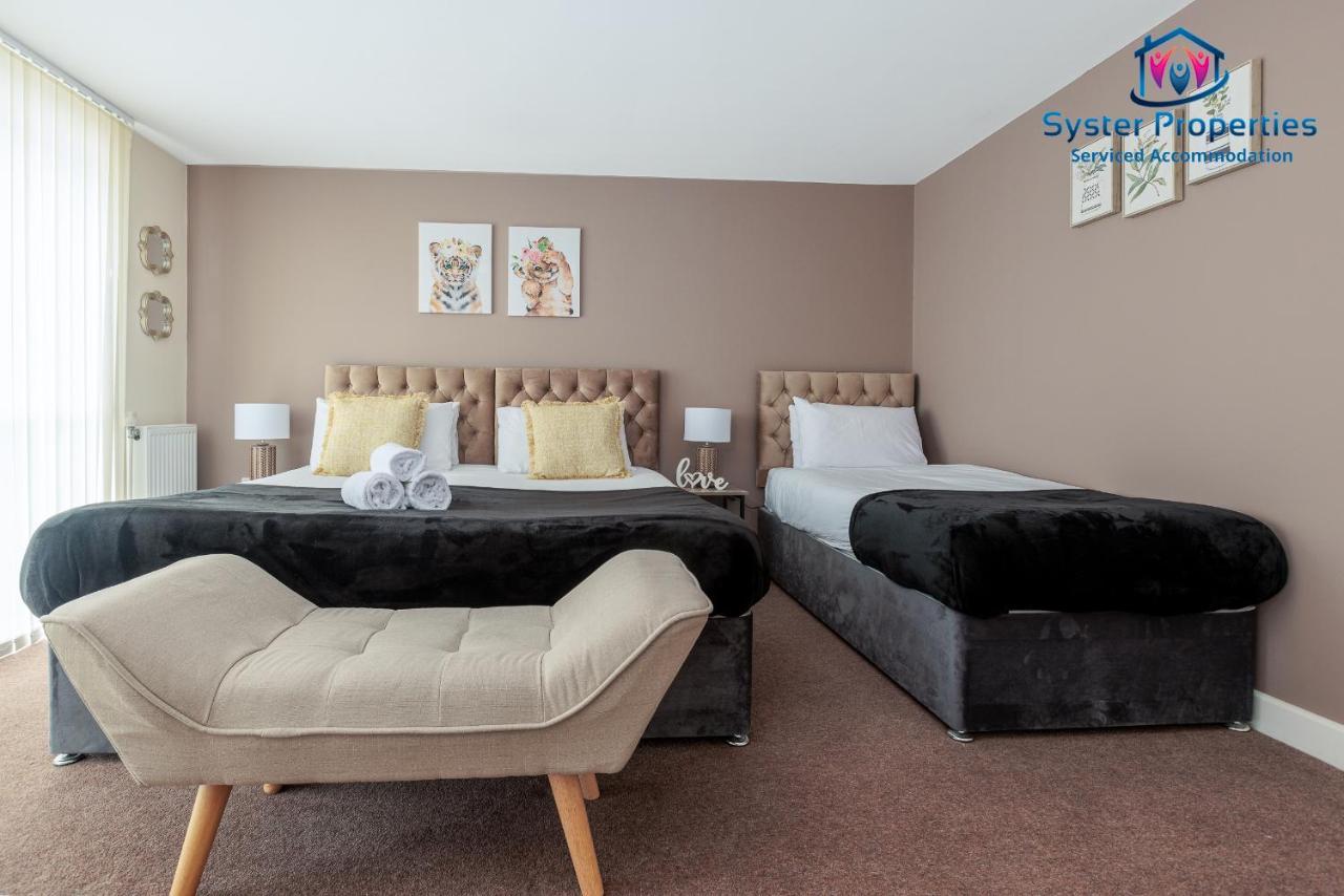 Syster Properties Serviced Accommodation Leicester 5 Bedroom House Glen View Dış mekan fotoğraf