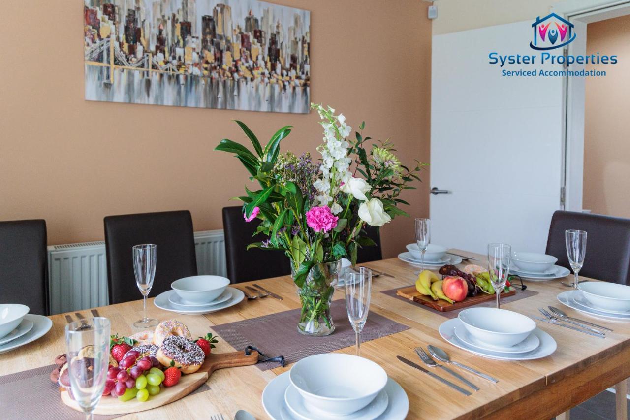 Syster Properties Serviced Accommodation Leicester 5 Bedroom House Glen View Dış mekan fotoğraf