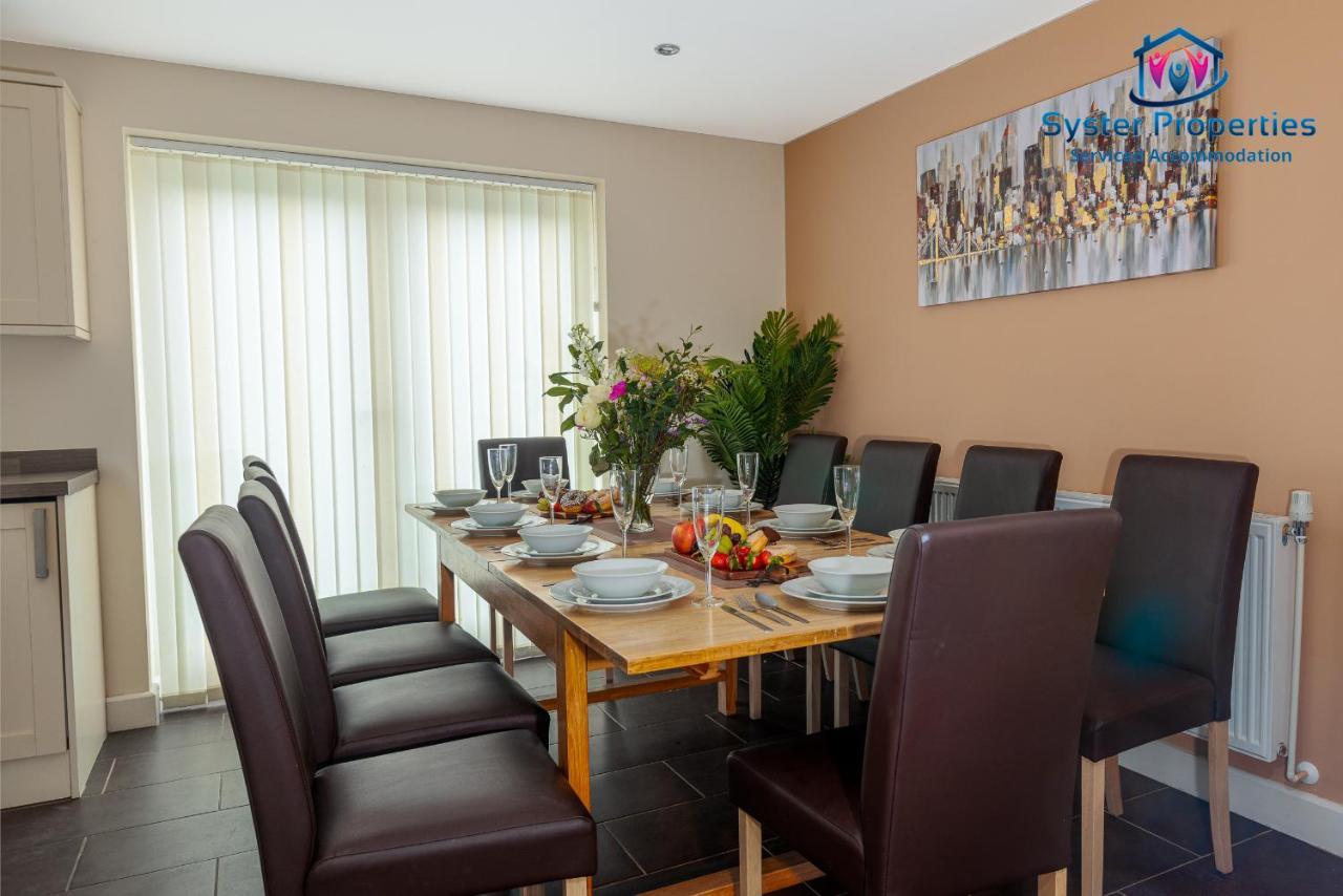 Syster Properties Serviced Accommodation Leicester 5 Bedroom House Glen View Dış mekan fotoğraf